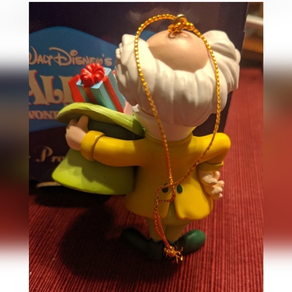 Disney Grolier Presidents Edition Alice & Mad Hatter Ornaments BRAND NEW! - Picture 7 of 12